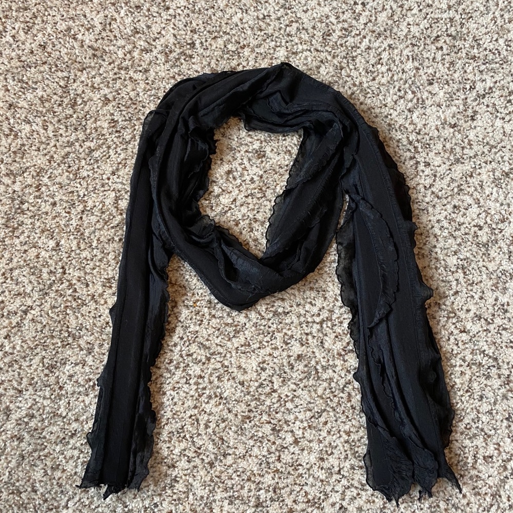 Black scarf